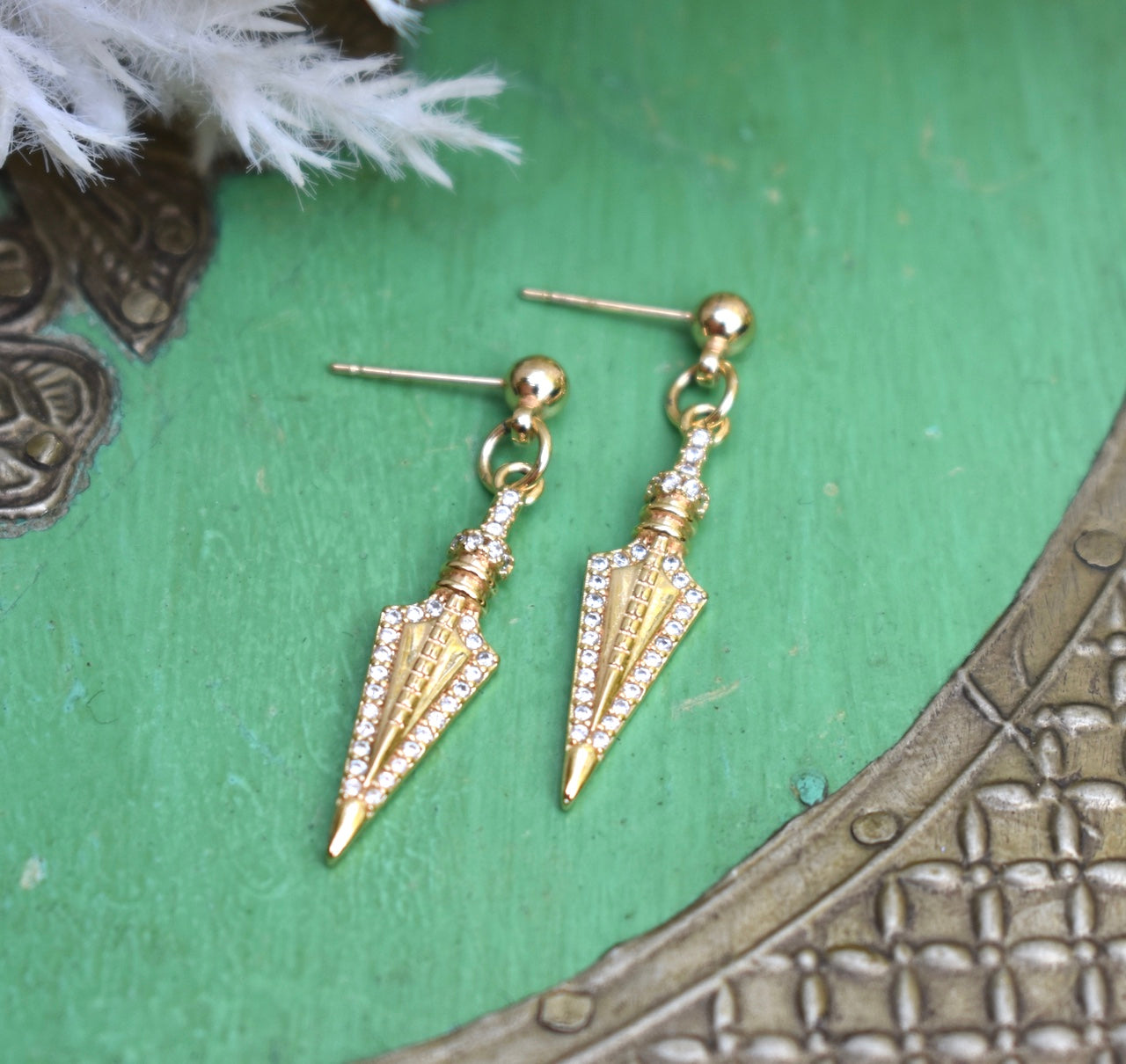 'Jagger' - Sword earrings