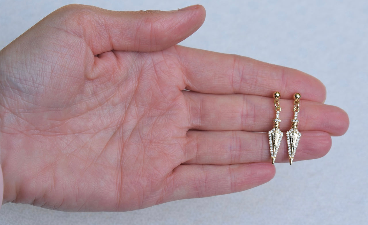 'Jagger' - Sword earrings