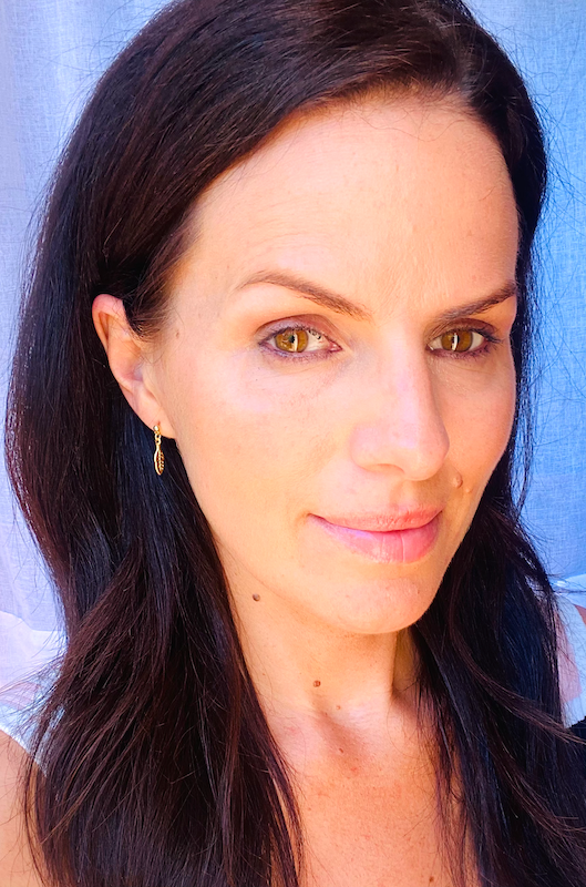 'Piuma' - Gold feather earrings